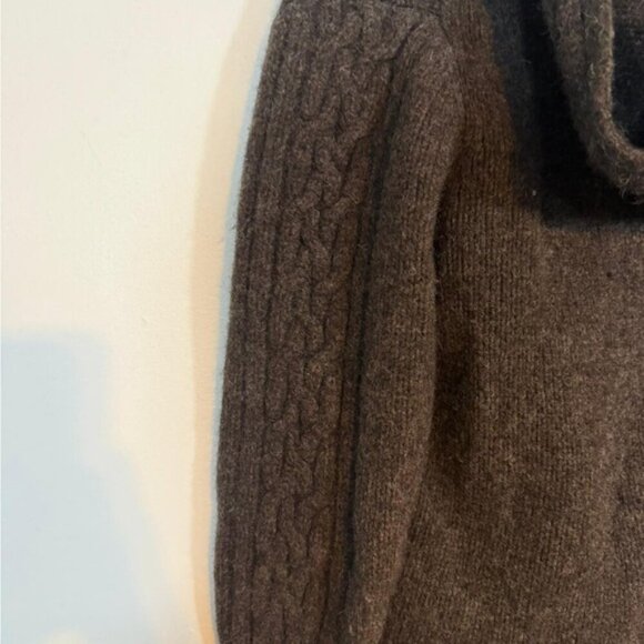 Sarah Spencer 100% Wool Zip Hoodie Sweater - Size M - Made in Australia - Picture 3 of 10